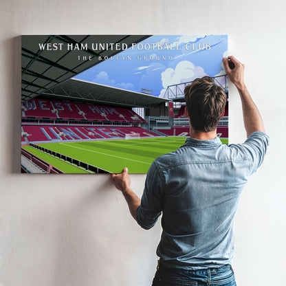 The Boleyn Ground Hand Drawn Image