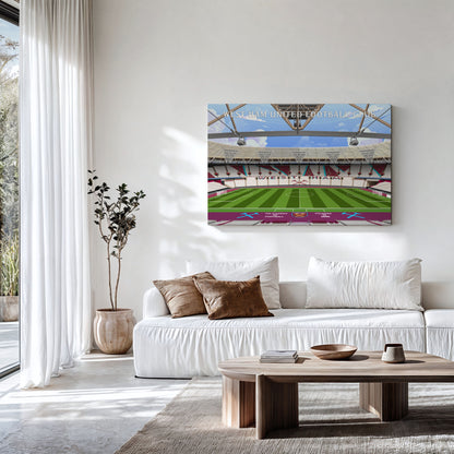 West Ham Stadium Hand Drawn Image