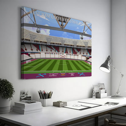 West Ham Stadium Hand Drawn Image