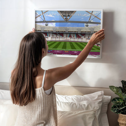 West Ham Stadium Hand Drawn Image