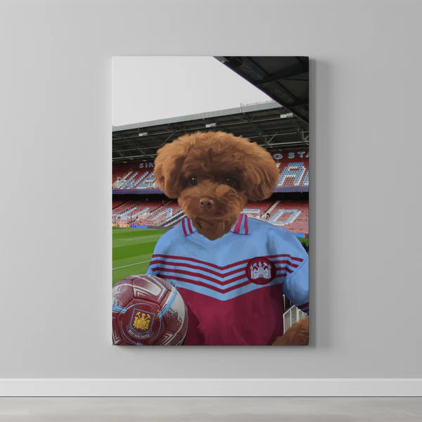 Your Pet in a West Ham Retro Shirt