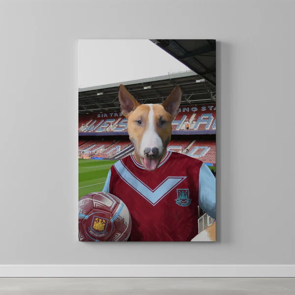 Your Pet in a West Ham Retro Shirt