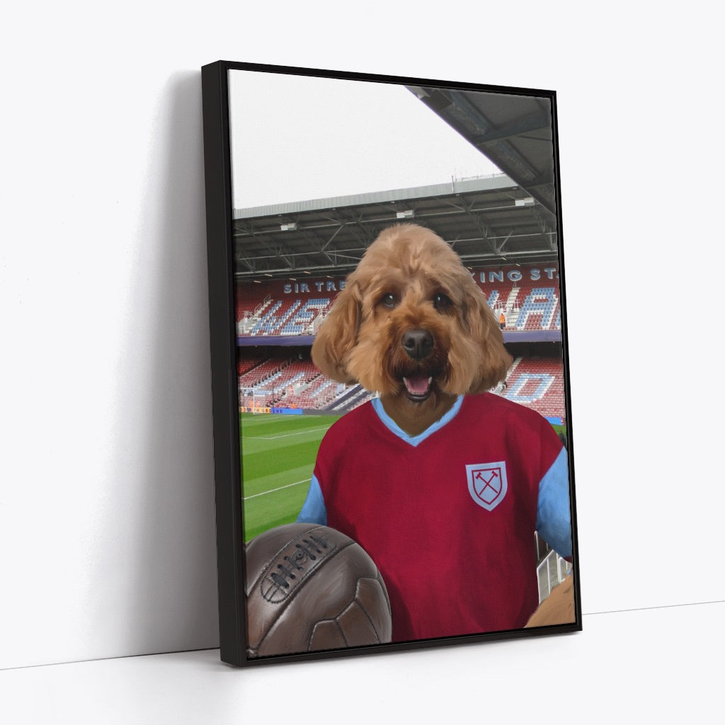 Your Pet in a West Ham Retro Shirt