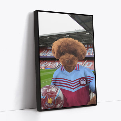Your Pet in a West Ham Retro Shirt