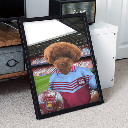 Your Pet in a West Ham Retro Shirt