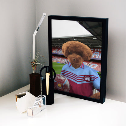 Your Pet in a West Ham 1975 Home Retro Shirt