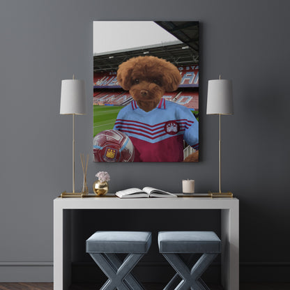 Your Pet in a West Ham 1975 Home Retro Shirt