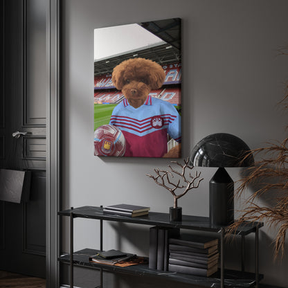 Your Pet in a West Ham 1975 Home Retro Shirt