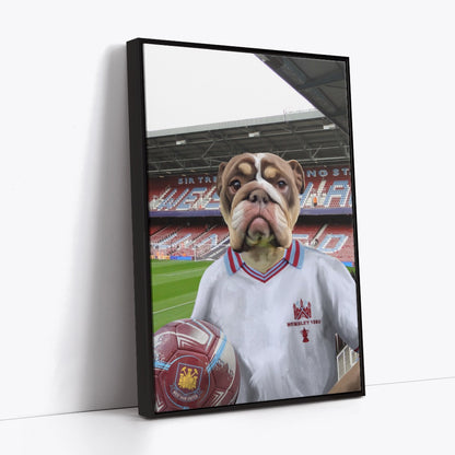 Your Pet in a West Ham Retro Shirt