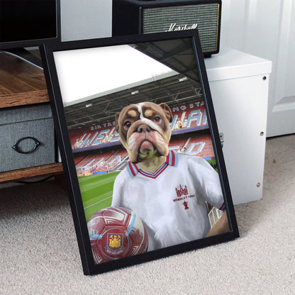 Your Pet in a West Ham Retro Shirt