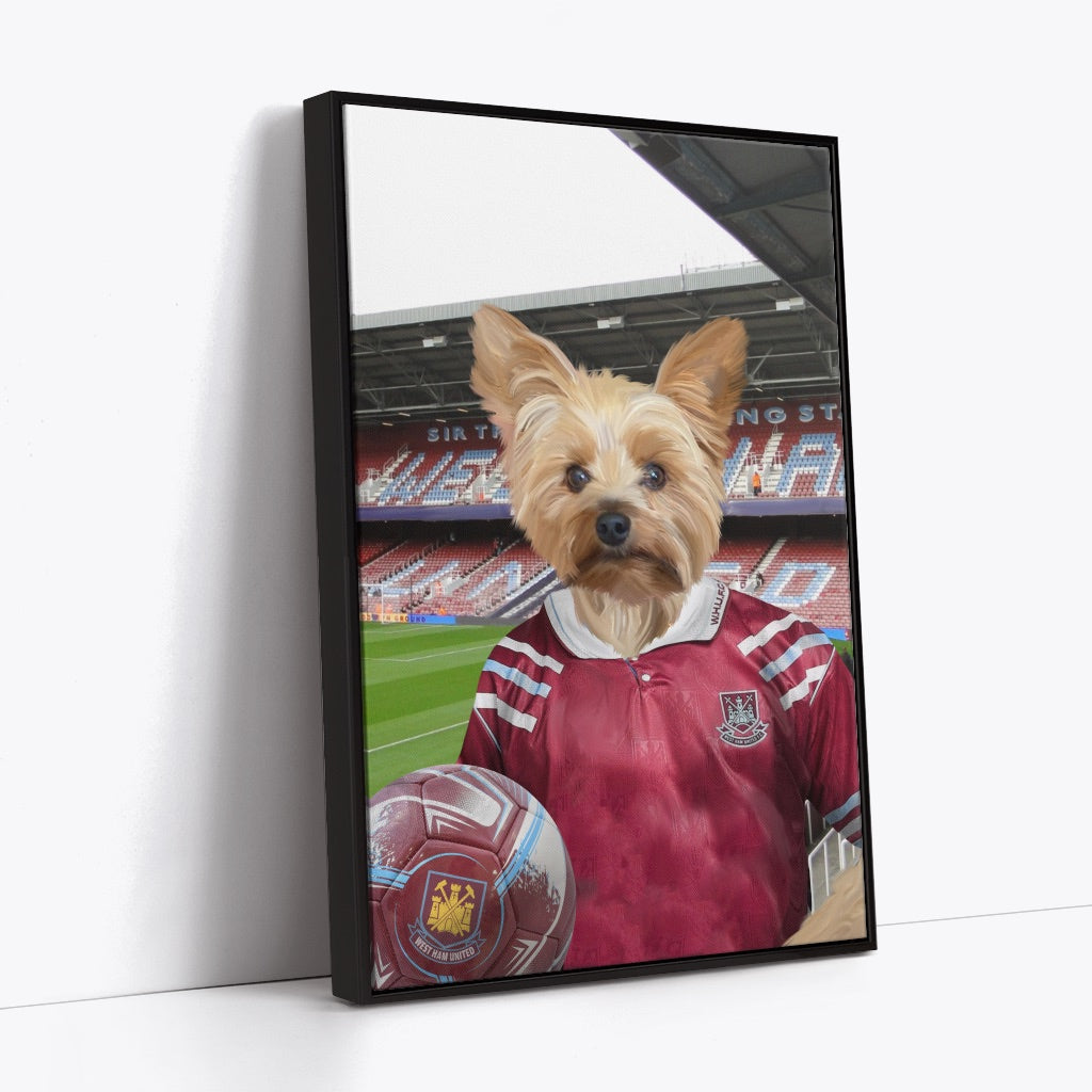 Your Pet in a West Ham Retro Shirt