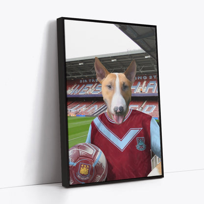 Your Pet in a West Ham Retro Shirt