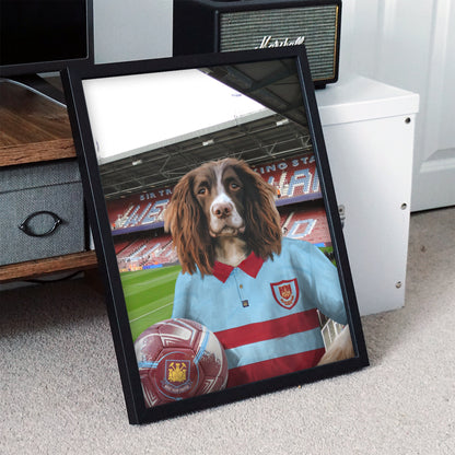 Your Pet in a West Ham Retro Shirt