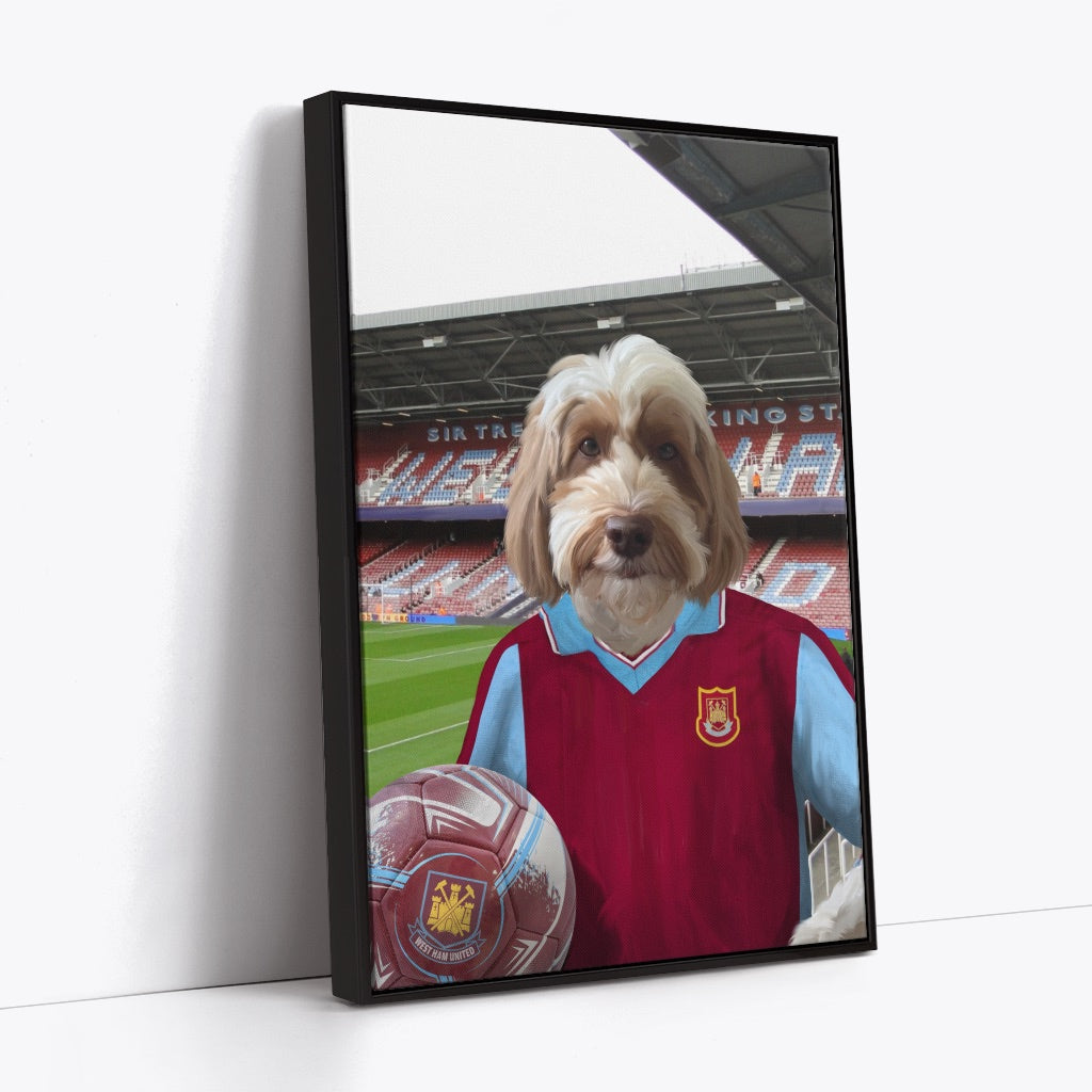 Your Pet in a West Ham Retro Shirt