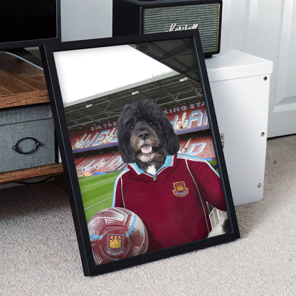 Your Pet in a West Ham Retro Shirt