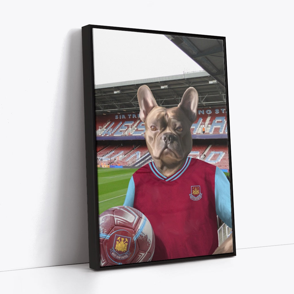 Your Pet in a West Ham Retro Shirt