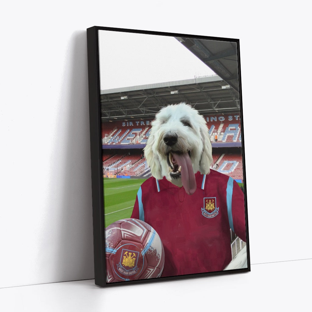 Your Pet in a West Ham Retro Shirt