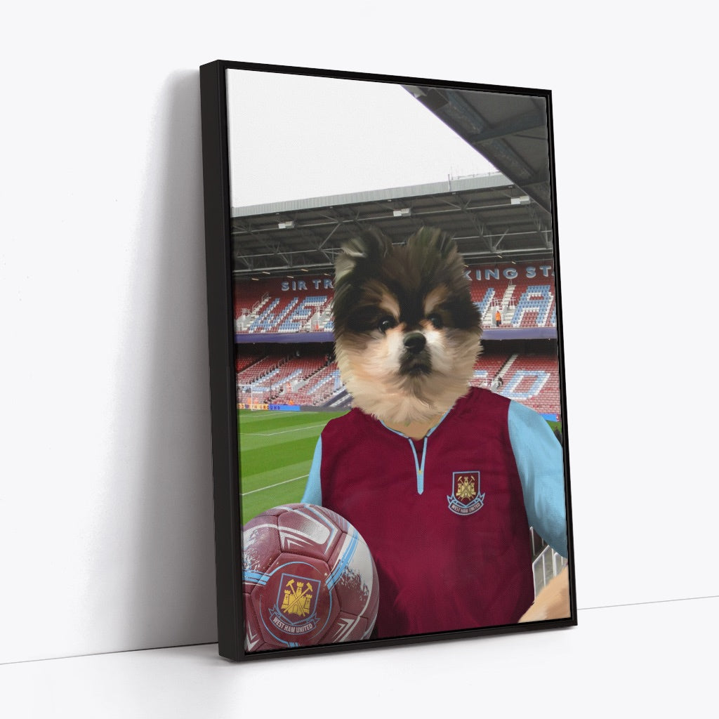 Your Pet in a West Ham Retro Shirt