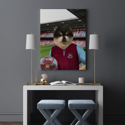 Your Pet in a West Ham 2012-13 Home Retro Shirt
