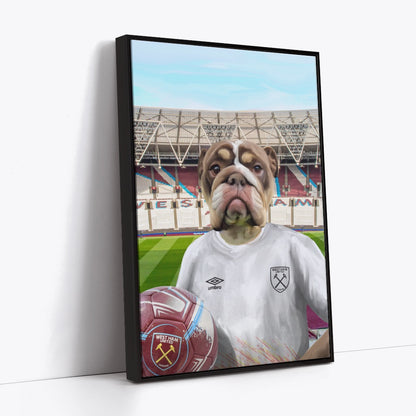 Your Pet in a West Ham Retro Shirt