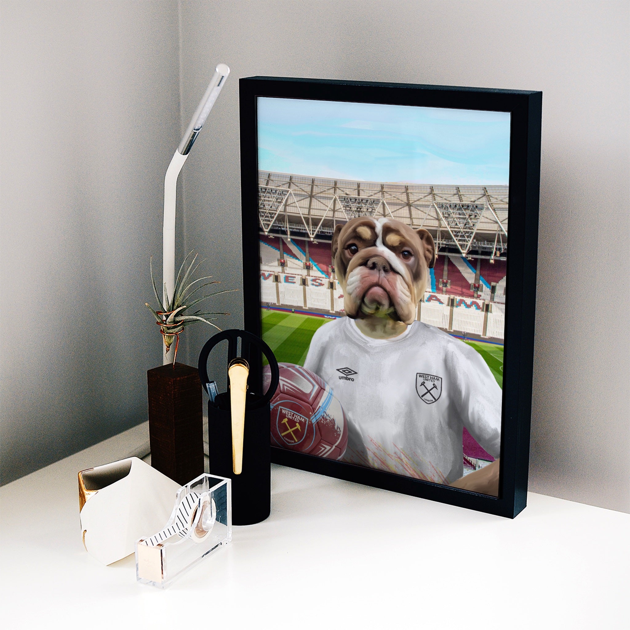 Your Pet in a West Ham 2022-23 Third Shirt