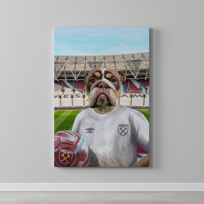 Your Pet in a West Ham Retro Shirt