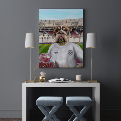 Your Pet in a West Ham 2022-23 Third Shirt