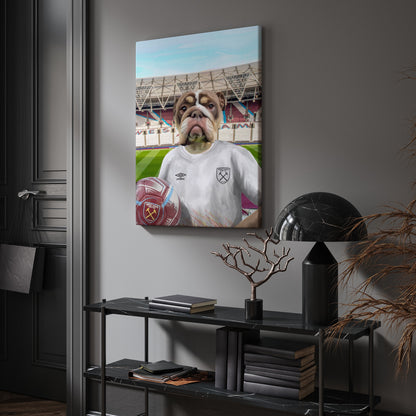 Your Pet in a West Ham 2022-23 Third Shirt