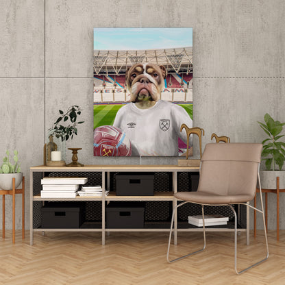 Your Pet in a West Ham 2022-23 Third Shirt
