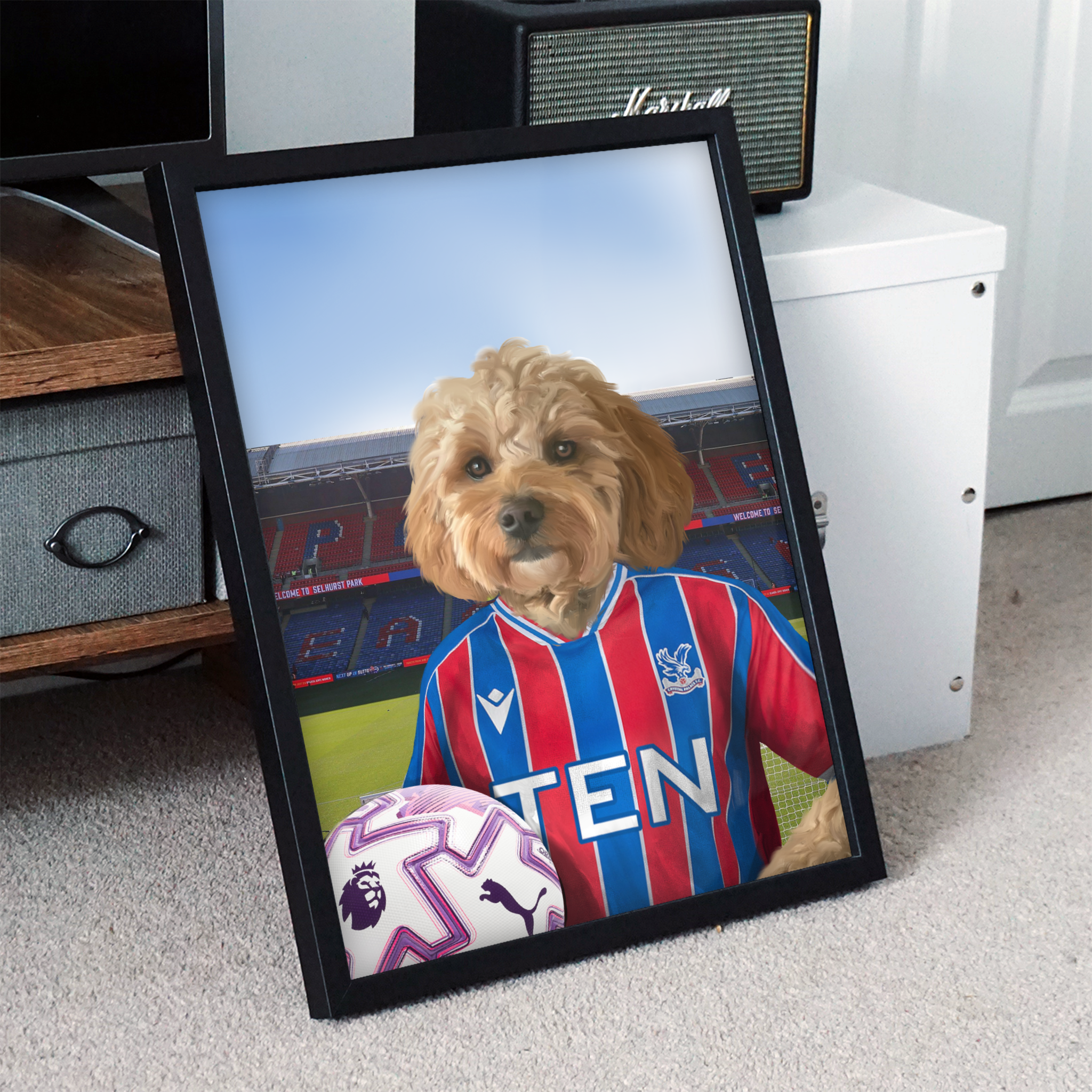 Your Pet in a Crystal Palace 25/26 Home Shirt