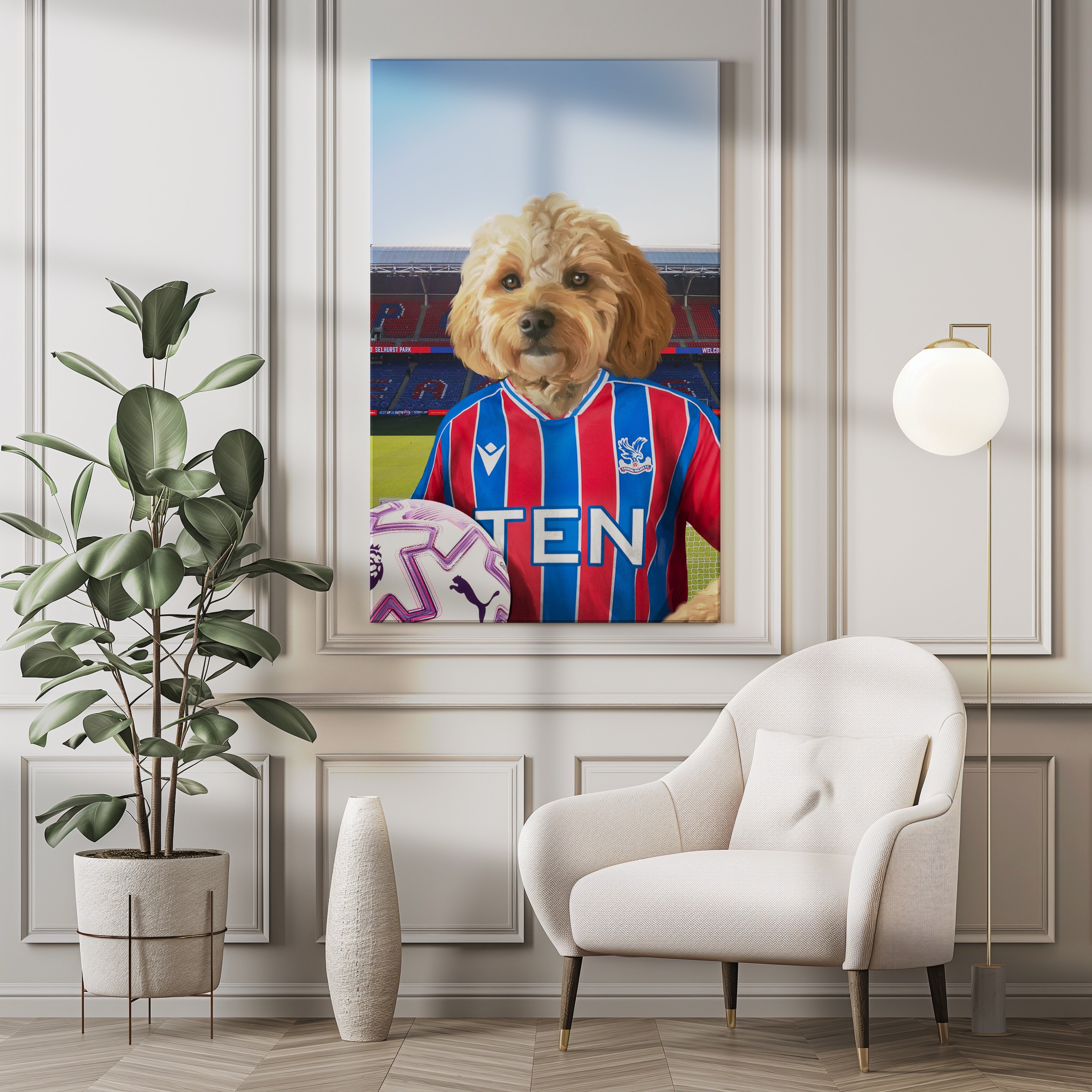 Your Pet in a Crystal Palace 25/26 Home Shirt