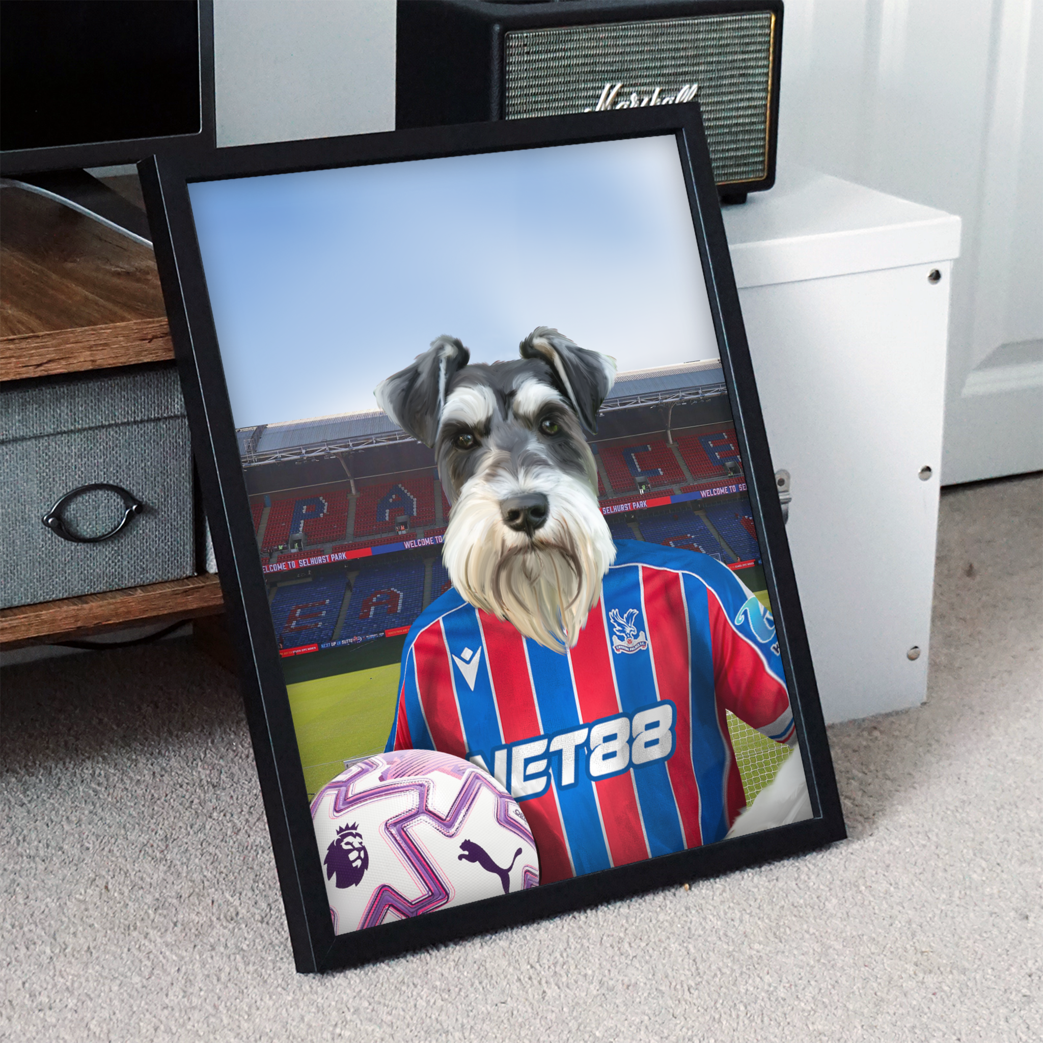 Your Pet in a Crystal Palace 25/26 Home Shirt
