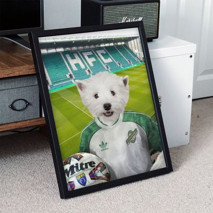 Your Pet in a Hibernian Retro Shirt