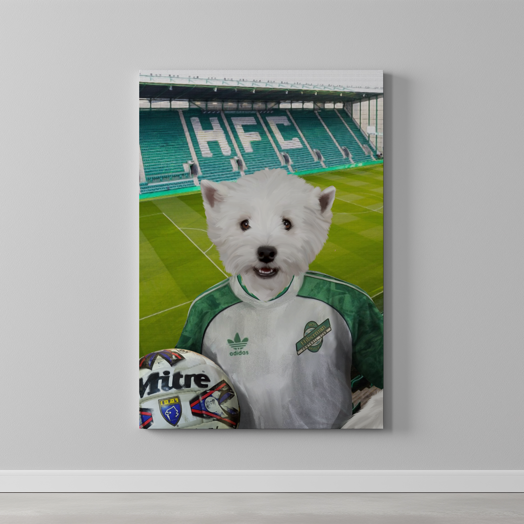 Your Pet in a Hibernian Retro Shirt