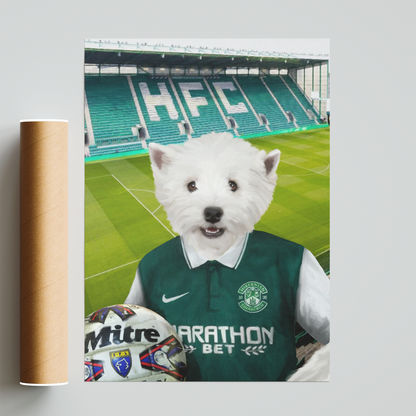Your Pet in a Hibernian Retro Shirt