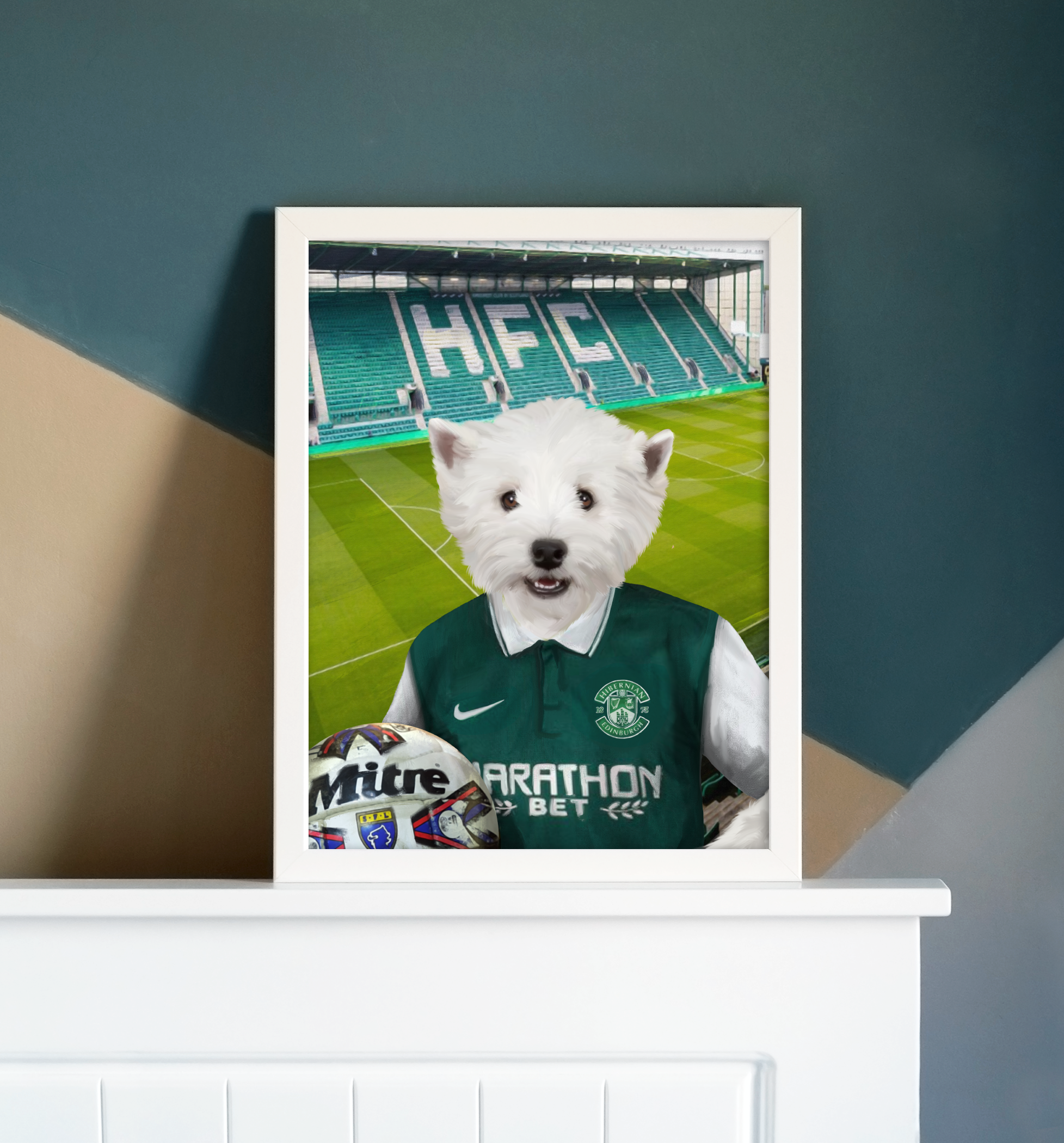 Your Pet in a Hibernian Retro Shirt