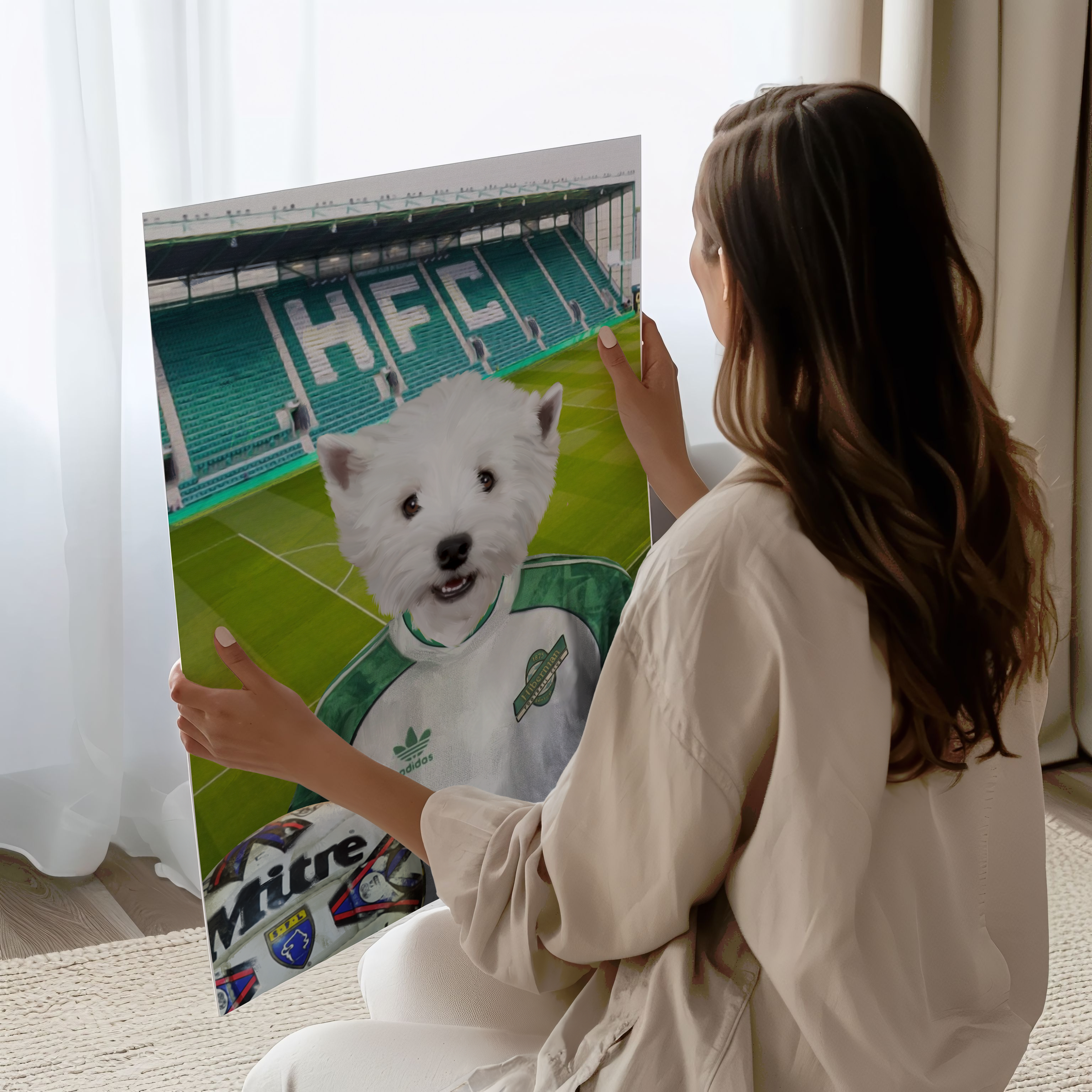 Your Pet in a Hibernian Retro Shirt