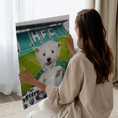 Your Pet in a Hibernian Retro Shirt