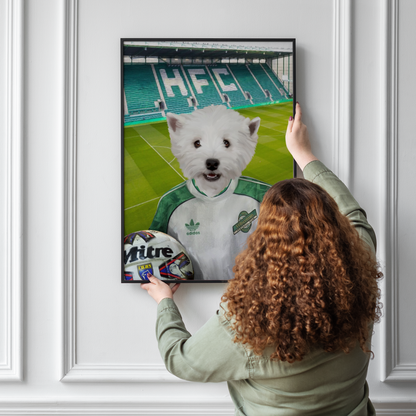 Your Pet in a Hibernian Retro Shirt