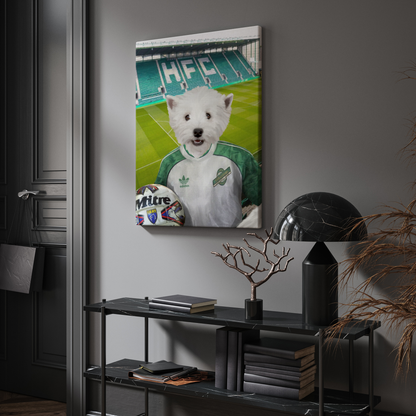 Your Pet in a Hibernian Retro Shirt