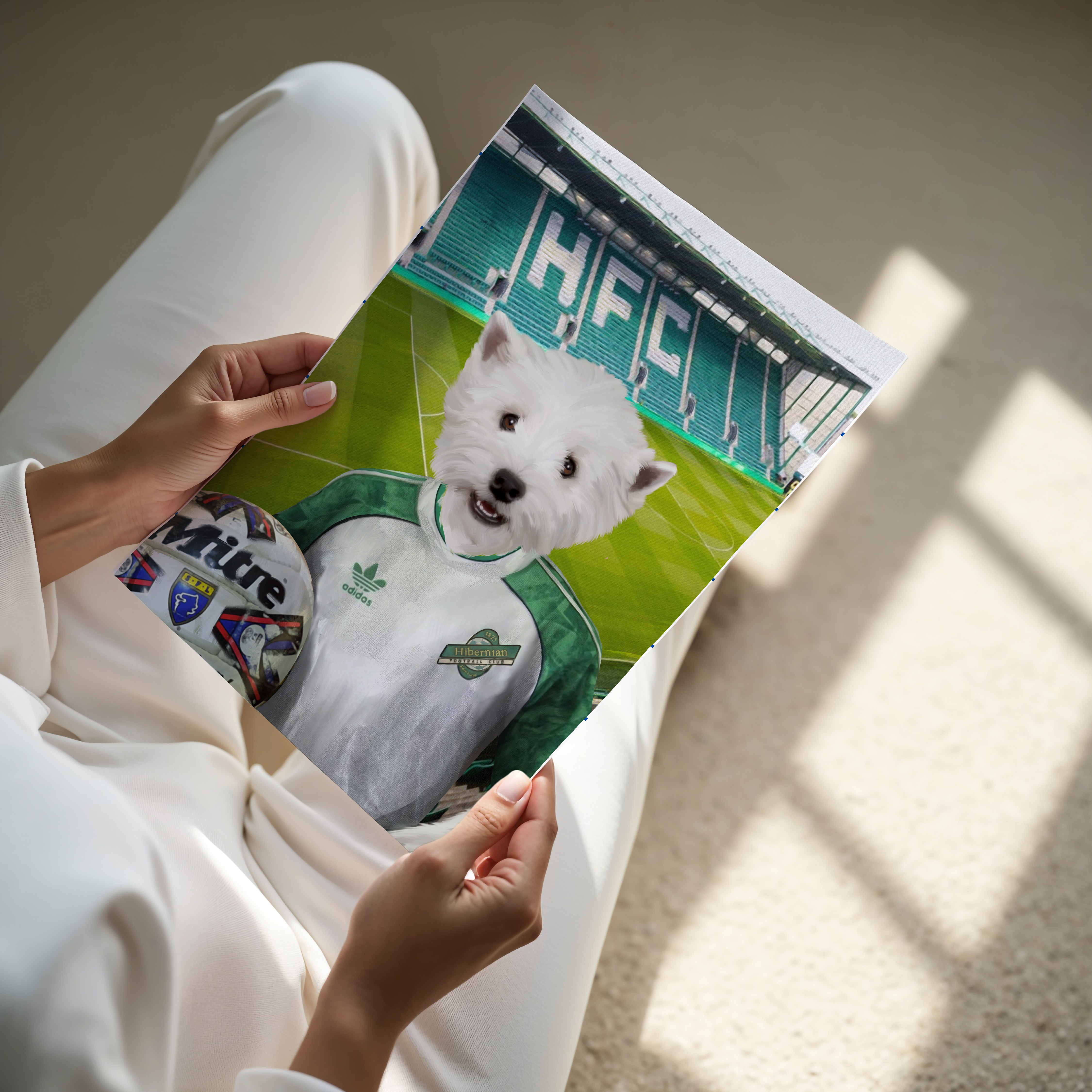 Your Pet in a Hibernian Retro Shirt