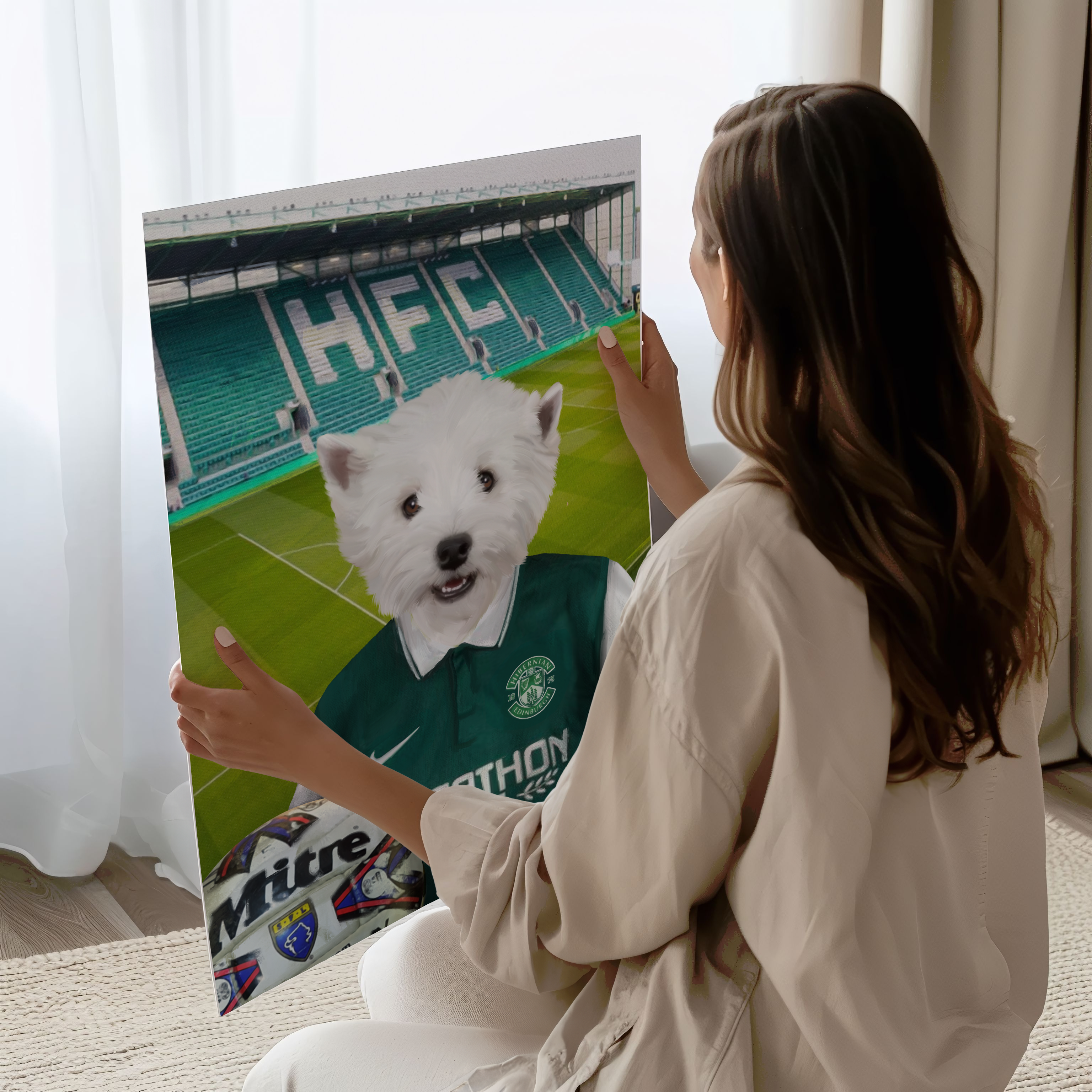 Your Pet in a Hibernian Retro Shirt
