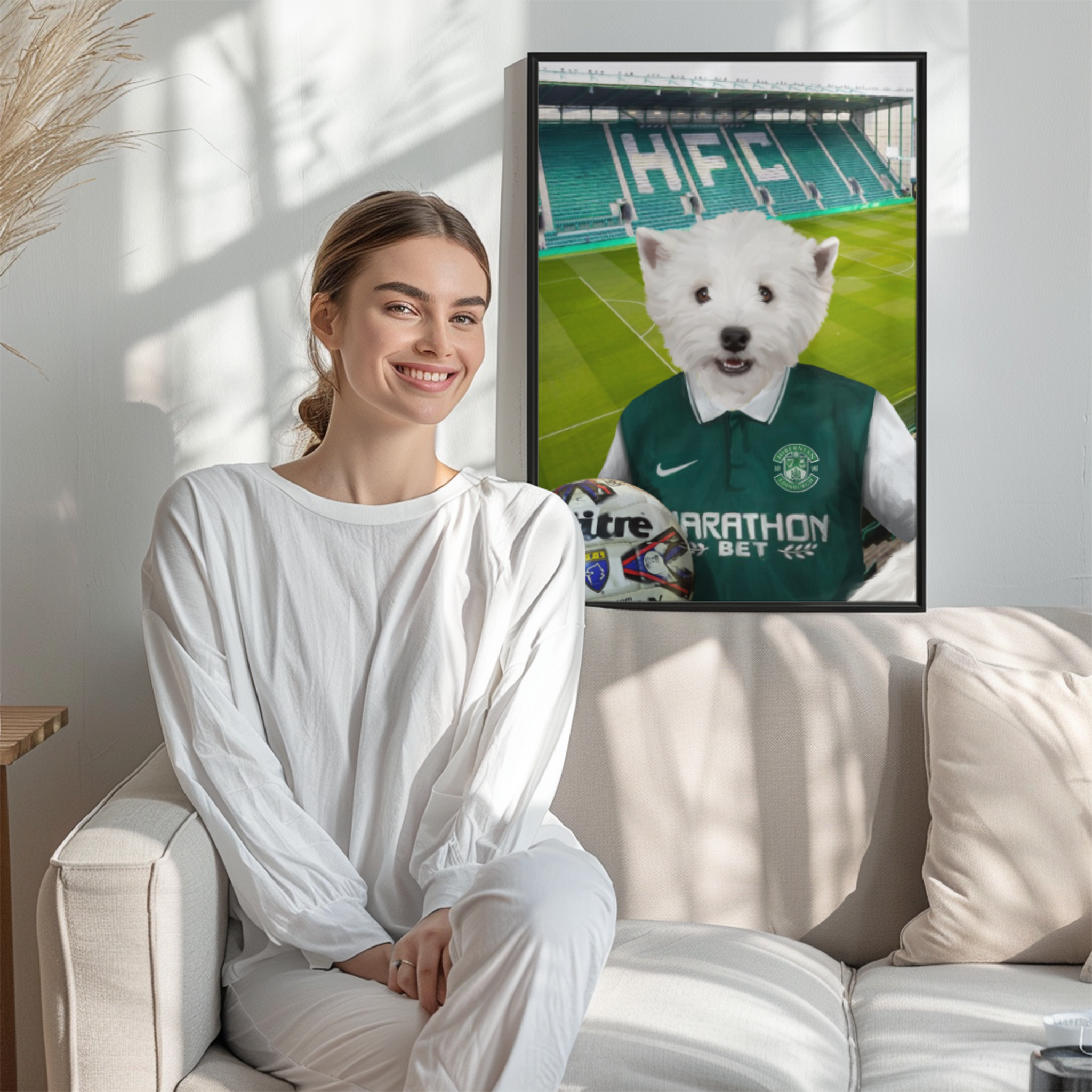 Your Pet in a Hibernian Retro Shirt