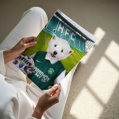 Your Pet in a Hibernian Retro Shirt