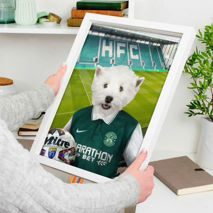 Your Pet in a Hibernian Retro Shirt