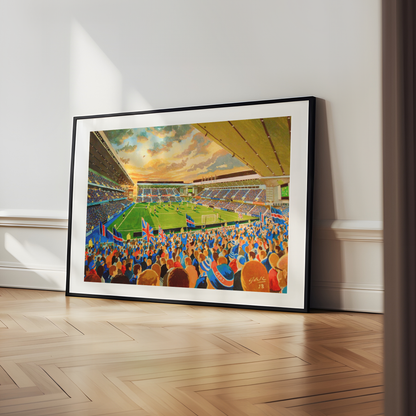 JKM Inside Ibrox Drawing