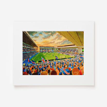 JKM Inside Ibrox Drawing