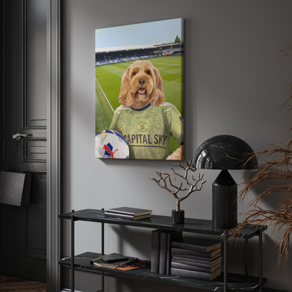 Your Pet in a Luton Town 25/26 3rd Shirt