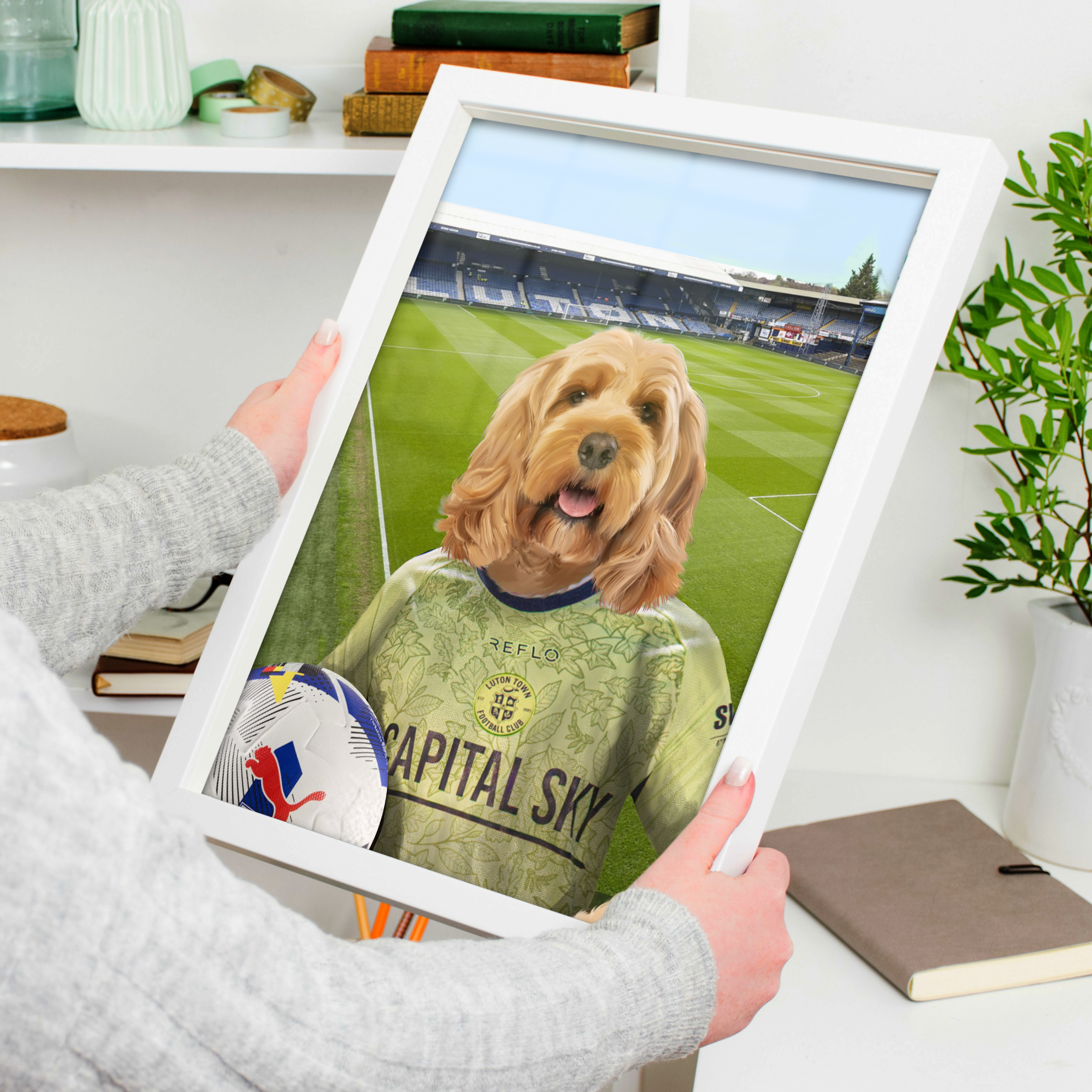 Your Pet in a Luton Town 25/26 3rd Shirt