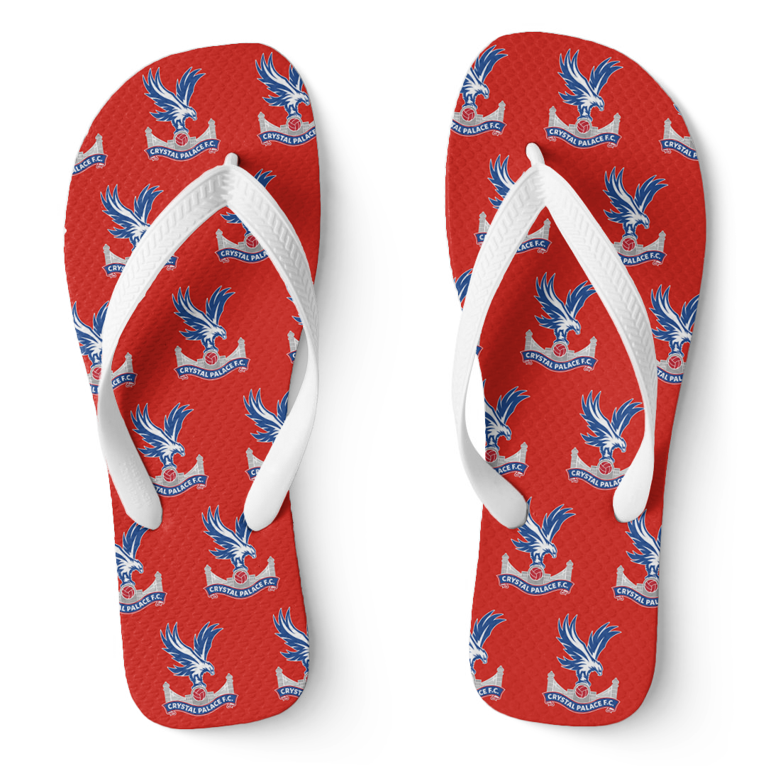 Crystal Palace FC Flip Flops